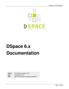 DSpace Manual